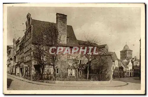 Ansichtskarte AK Lubeck Rosengarten