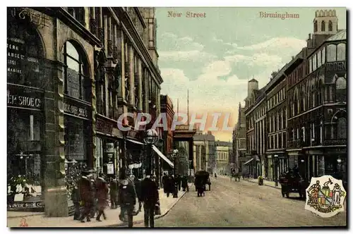 Cartes postales New Street Birmingham