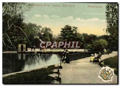 Cartes postales Boating Pool Cannon Hill Park Birmingham