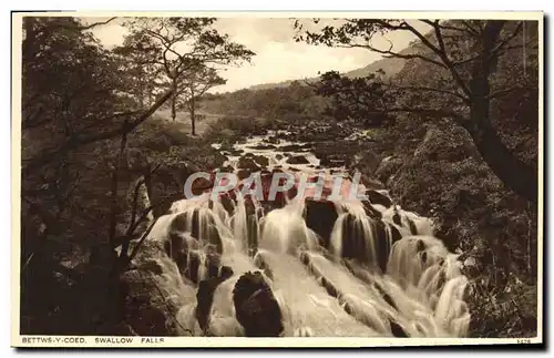 Ansichtskarte AK Bettws Y Coed Swallow Falls