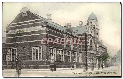 Ansichtskarte AK Technical School Barrow In Furness