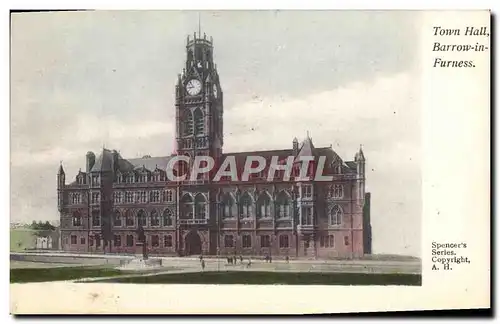 Cartes postales Town Hall Barrow In Furness