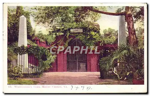 Cartes postales Washington&#39s Toma Mount Vernon