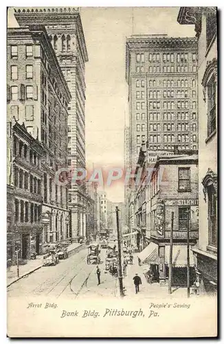 Cartes postales Bank Bldg Pittsburgh Pa