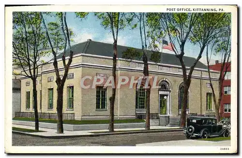 Cartes postales Post Office Kittanning Pa