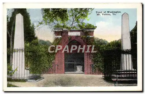 Cartes postales Tomb of Washington Mt Vernon Va