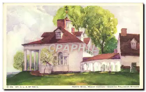 Cartes postales North Mount Vernon Showing Palladian Window