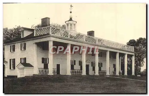 Ansichtskarte AK The Mansion At Mount Vernon Virginia Home Of George Washington