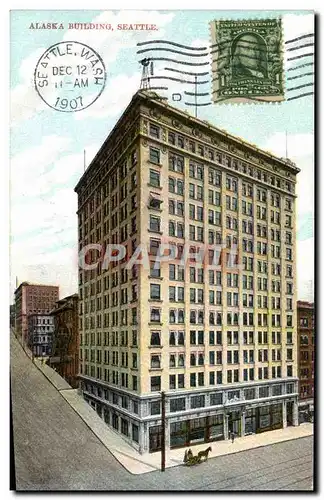 Cartes postales Alaska Building Seattle