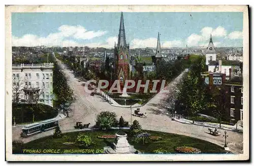 Cartes postales Thomas Circle Washington D C