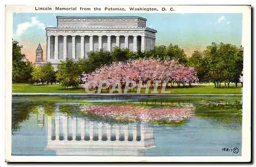 Cartes postales Lincoln Memorial From The Potomac Washington D C