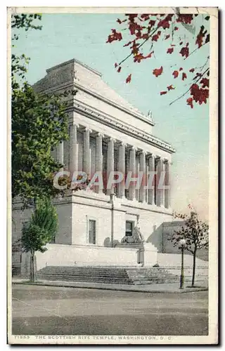 Cartes postales The Scottish Rite Temple Washington D C