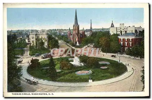Cartes postales Thomas Circle Washington D C