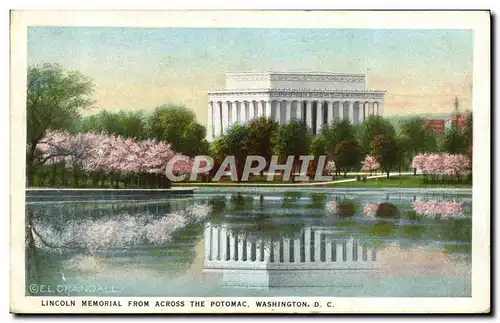 Cartes postales Lincoln Memorial From Across The Potomac Washington D C