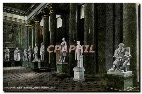 Cartes postales Statuary Hall Capitol Washington D C