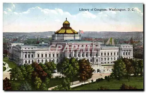 Cartes postales Library Of Congress Washington D C Bibliotheque