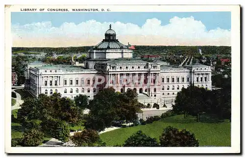 Cartes postales Library Of Congress Washington D C Bibliotheque