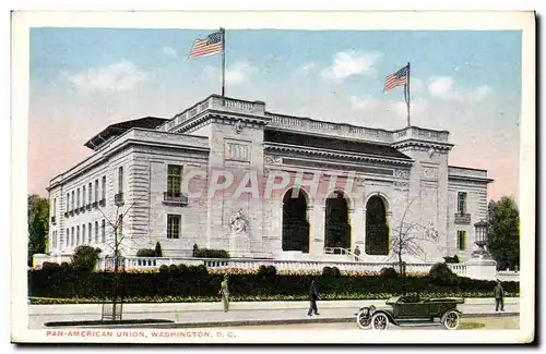 Cartes postales Pan American Union Washington D C