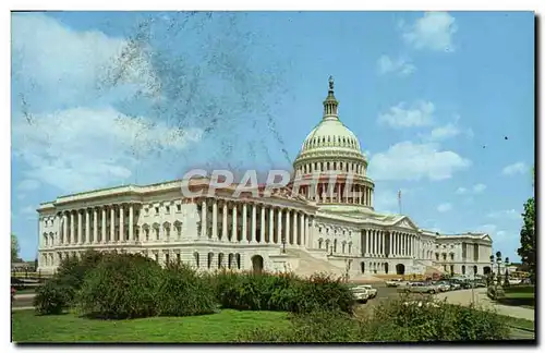 Cartes postales moderne United States Capitol The Cornerstone Was Laid In Burned By the British
