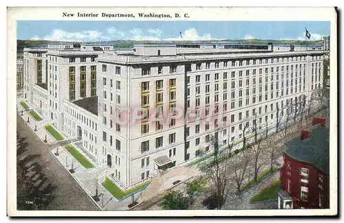 Cartes postales New Interior Department Washington D C