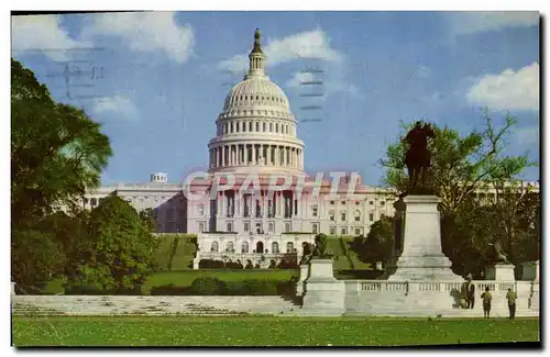 Moderne Karte The United States Capitol Washington D C
