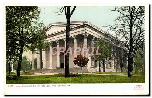 Cartes postales Main Building Girard College Philadelphia Pa