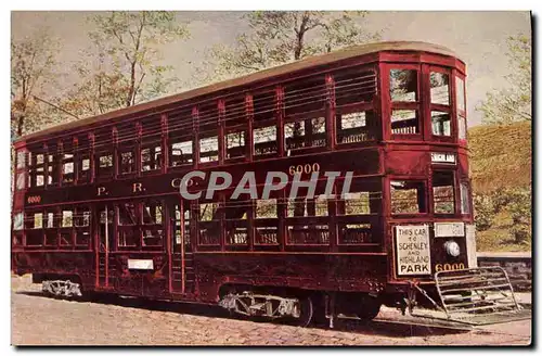 Cartes postales Pittsburgh Railways Company The Archetype of a fleet od double deck cars