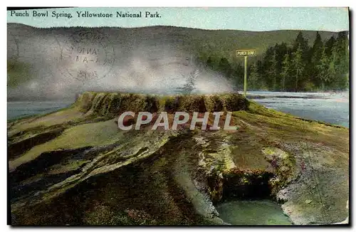 Ansichtskarte AK Punch Bowl Spring Yellowstone National Park