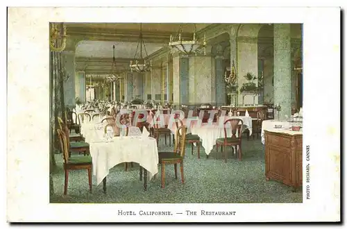 Cartes postales Hotel Californie The Restaurant