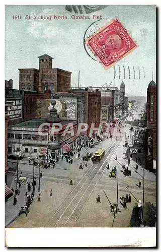 Cartes postales St Looking North Omaha Neb
