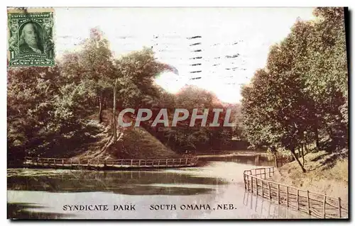 Cartes postales Syndicate Park South Omaha Neb