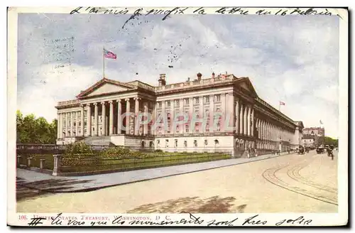 Ansichtskarte AK United States Treasury Washington D C