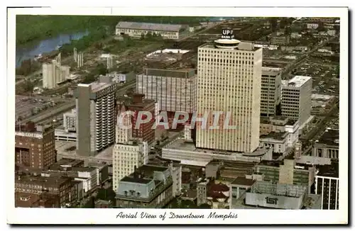 Cartes postales moderne Aerial View Of Dountown Memphis
