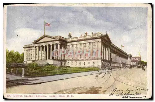 Cartes postales United States Treasury Washington D C