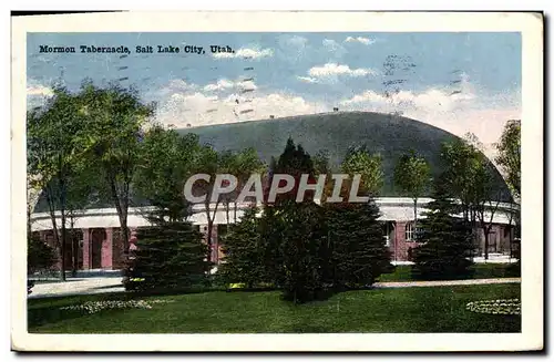 Cartes postales Mormon Tabernacle Salt Lake City Utah