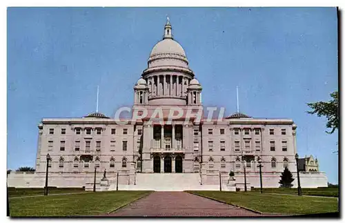 Ansichtskarte AK Rhode island State Capitol U S Route Providence Open Weekdays To Visitors