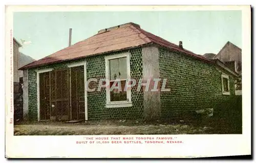 Cartes postales The House That Made Tonopah Famous Toponhah Nevada