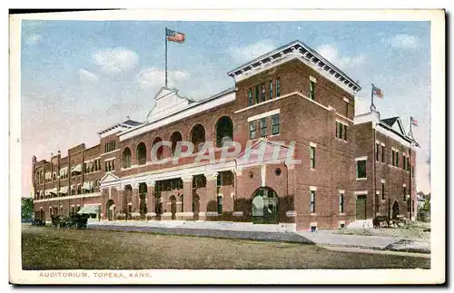 Cartes postales Auoitorium Topeka kans