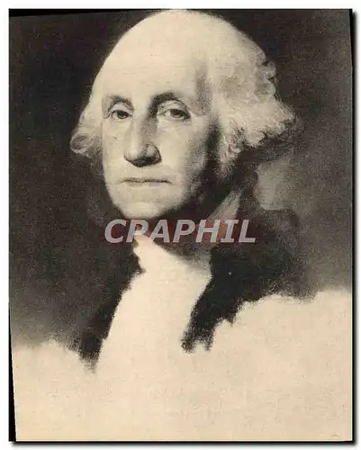 Cartes postales Portrait of George Washington by Gilbert Stuart