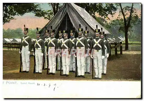 Cartes postales West Point Guard Mount Militaria