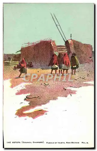 Cartes postales Astufa Pueblo of Isleta New Mexico