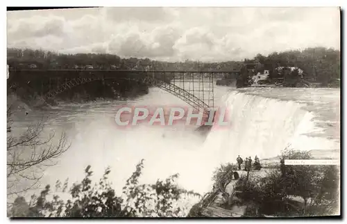 Ansichtskarte AK American Falls from Goat Island