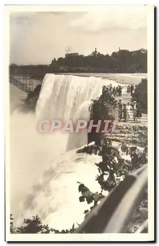 Ansichtskarte AK American Falls from Goat Island