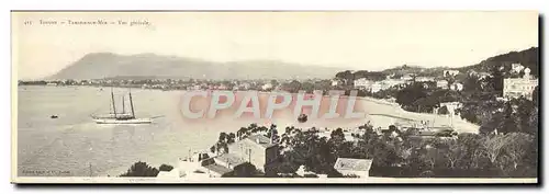 Cartes postales Grand Format Toulon Tamaris sur Mer Vue generale 28 * 9 cm