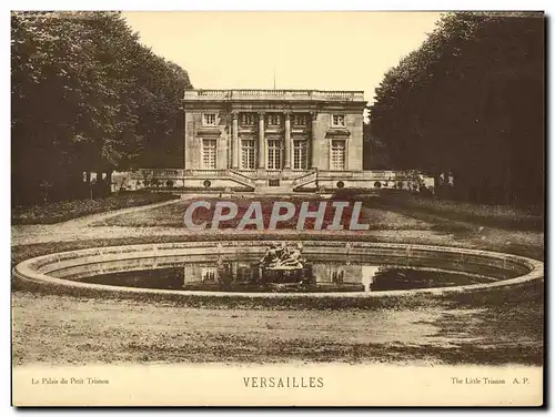 Ansichtskarte AK Grand Format Versailles Palais du Petit Trianon 28 * 21 cm