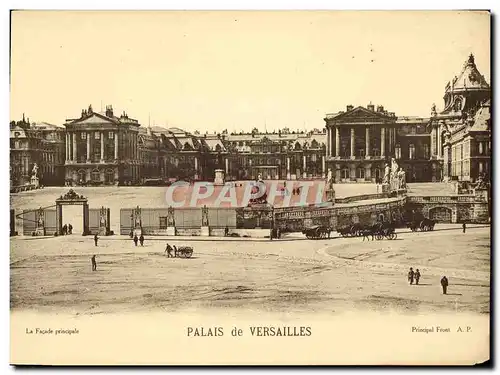 Ansichtskarte AK Grand Format Versailles de Palais La facade principale 28 * 21 cm