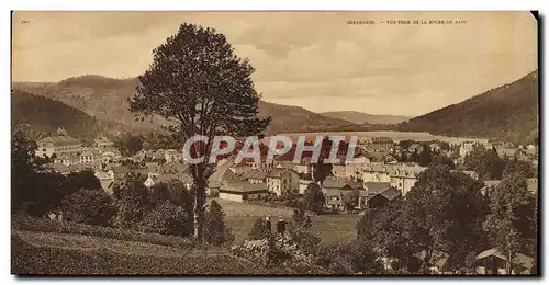 Cartes postales Grand Format Geneliles Vue Prise de la roche du Rain 28 * 15 cm