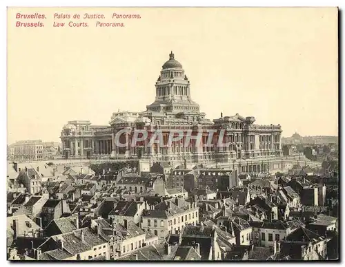 Cartes postales Grand Format Bruxelles Palais De Justice 18 * 14 cm