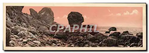 Cartes postales Grand Format Bonifacio Le grain de sable 28 * 9 cm