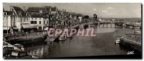 Cartes postales Grand Format Le Croisic Le Port Vue Generale 28 * 9 cm